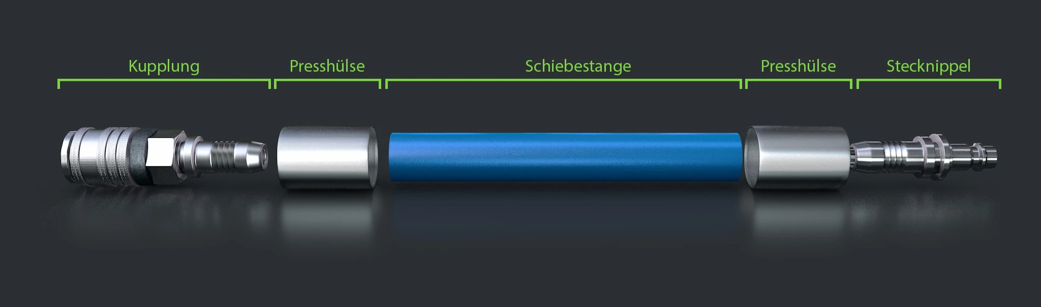 Luftschiebestange Standard Luftschiebestange Standard